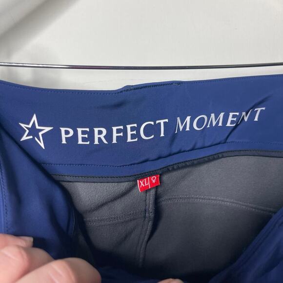 NWT Perfect Moment Navy Blue Aurora Flare Ski Pants sz XL - Picture 8 of 10